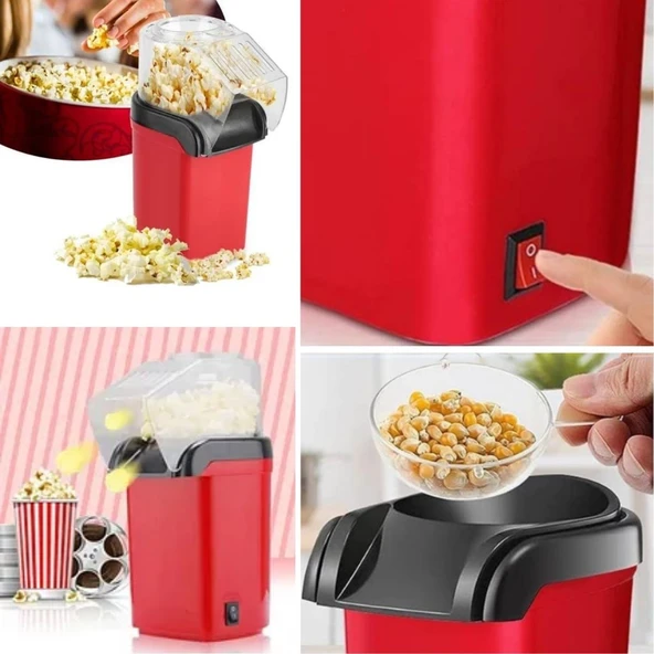 Petinka®  Yağsız, Sağlıklı, Pratik Mısır Patlatma Makinesi - 6