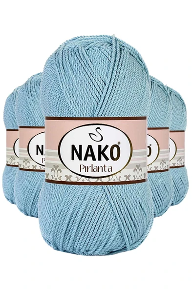 5 Adet Pırlanta Amigurumi El Örgü İpi Yünü Azur 10482 ürün görseli