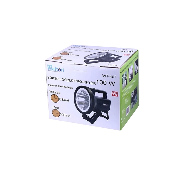 En Yüksek Işık En Fazla Dayanıklı Büyük Fener Wt-407 - 2
