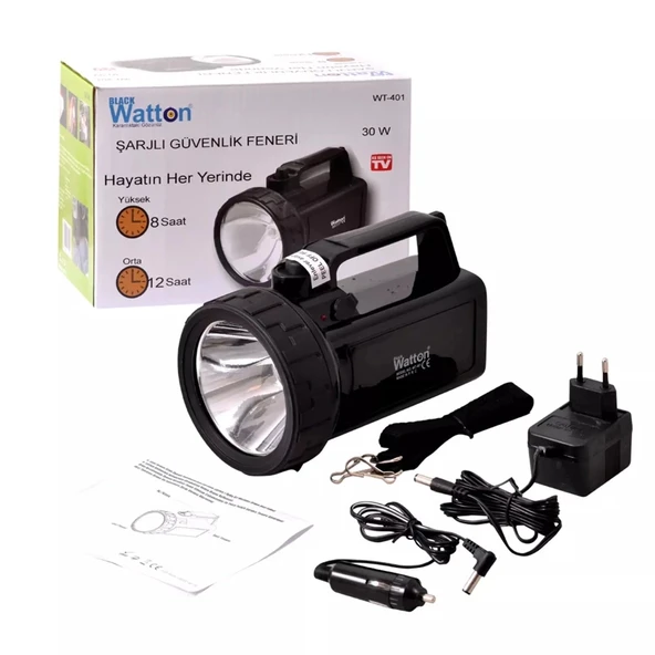 Güvenlik Feneri 30 W Kuvvetinde Wt-401 - Resim 5