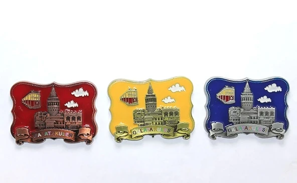 Yöresel Galata Kulesi Magnet Alk2186 - 1
