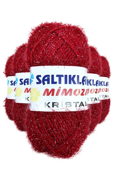 5 Adet Mimoza Kristal Işıltılı Şal Patik Yelek İpi 24 ürün görseli 1