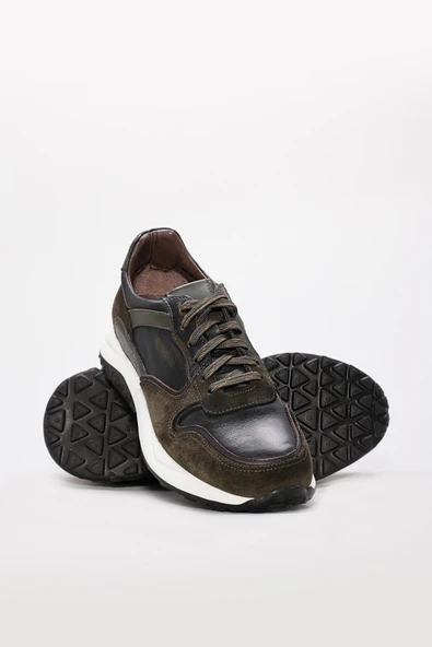 Hakiki Deri  Erkek Casual Ayakkabı 530MA25681-1 - Resim 3