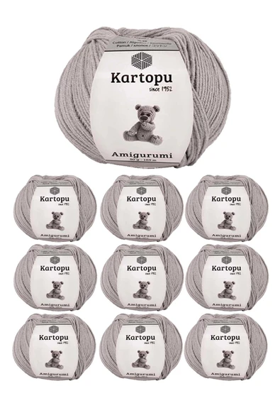 10 Adet Amigurumi El Örgü İpi 50gr 991 ürün görseli
