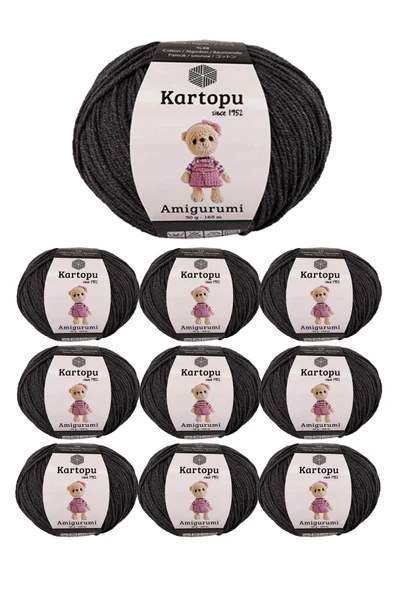10 Adet Amigurumi El Örgü İpi 50gr 995 ürün görseli