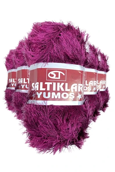 5 Adet Yumoş Sakallı El Örgü Ipi Yünü 86 ürün görseli