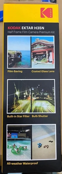 KODAK EKTAR H35N Yarı Çerçeveli Fotoğraf Makinesi - Premium Kit - 10