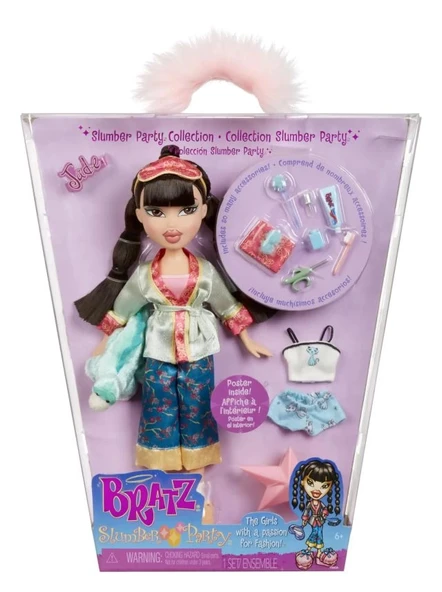 Bratz Pijama Partisi Yeşim Moda Bebeği 2 Takım Pijamalı - 1