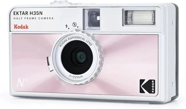 KODAK EKTAR H35N Yarım Çerçeve Fotoğraf Makinesi - Film Paketli - Resim 3