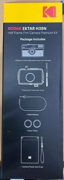 KODAK EKTAR H35N Yarı Çerçeveli Fotoğraf Makinesi - Premium Kit - 11