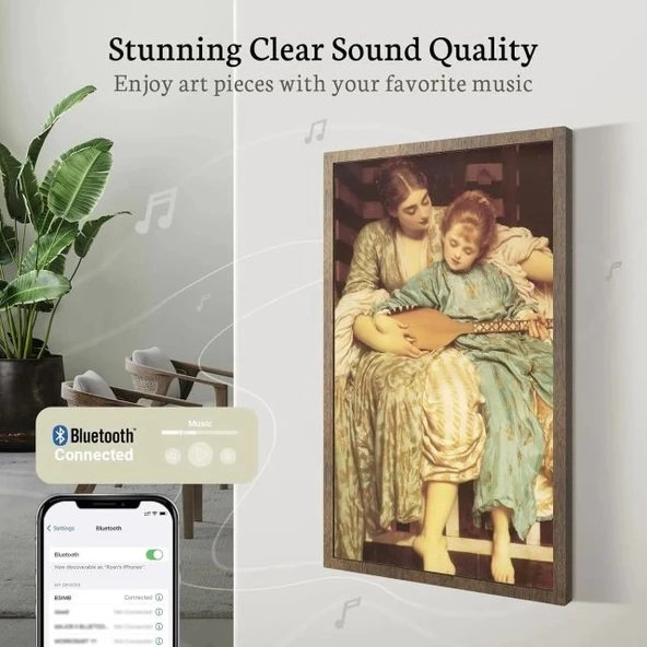 BSIMB Dokunmatik Ekranlı Dijital Resim Çerçevesi - 1920x1080 FHD - Resim 7