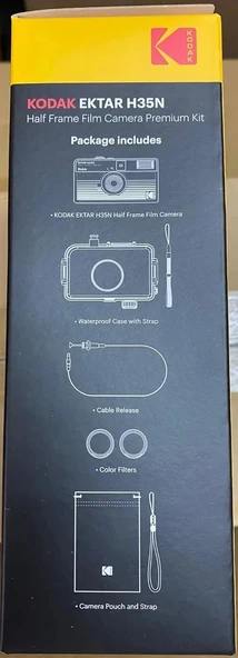 KODAK EKTAR H35N Yarı Çerçeveli Fotoğraf Makinesi - Premium Kit - Resim 11