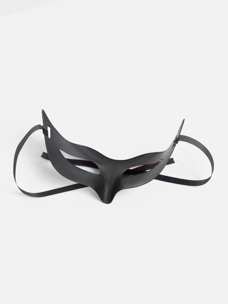 Kırmızı Renk Masquerade Kostüm Partisi Venedik Balo Maskesi - Resim 4