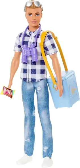 Barbie Bebek Ken ile Kamp Seti - 5