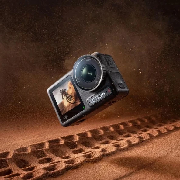 DJI Osmo Action 4 Standart Kombo - 4K/120 fps Su Geçirmez Aksiyon Kamerası - 8