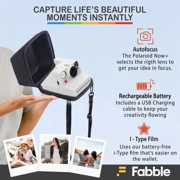 Polaroid Now+ 2. Nesil I-Tipi Anında Filmli Bluetooth Kamera - 7