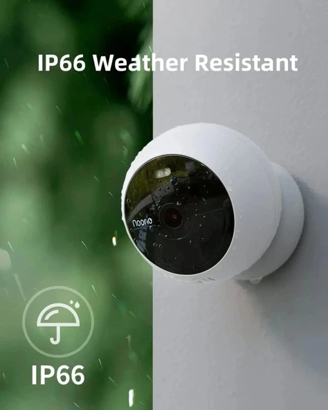 Noorio Ev Güvenliği Kablosuz Güvenlik Kamerası için Alarm Sistemi - Resim 3