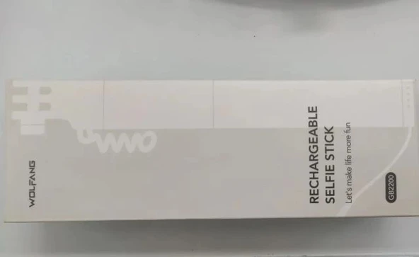 WOLFANG GB2200 Şarj Edilebilir Selfie Çubuğu - Resim 10