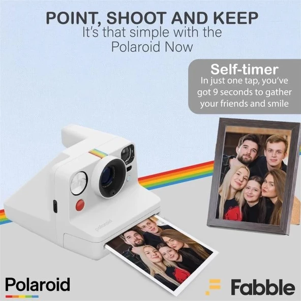 Polaroid Now+ 2. Nesil I-Tipi Anında Filmli Bluetooth Kamera - 5