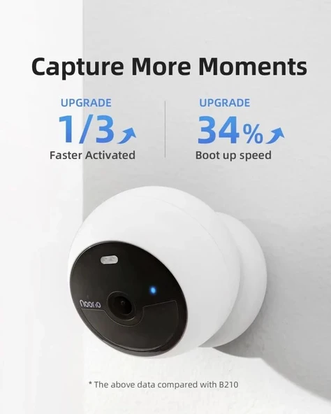 Noorio Ev Güvenlik Sistemi Smart Hub x1, B211 Kamera x3 - Resim 4