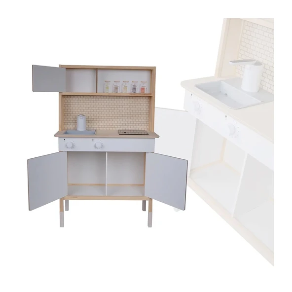 T1026 AHŞAP SU OYUN MUTFAĞI SU MOTORLU - Resim 2