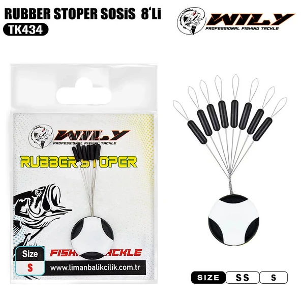 Wily Rubber Sosis Stoper 8'li Pk Beden:SS - Resim 3