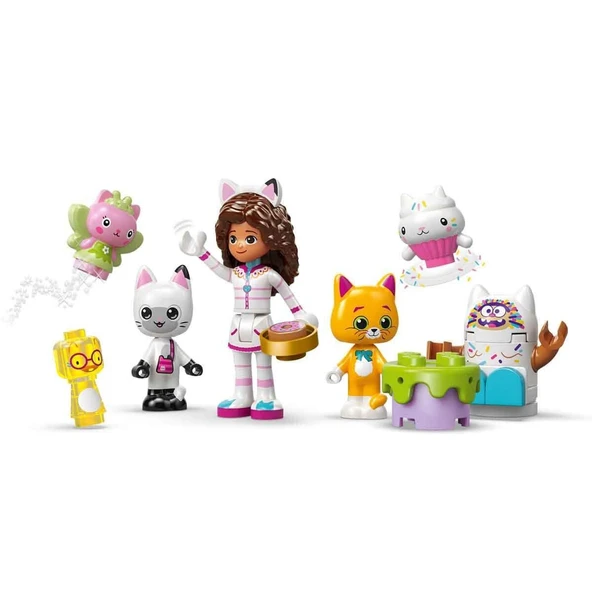 11205 Lego Gabbys Dollhouse Şekerleme Dağı ve Kedi Bahçesi 263 parça +4 yaş - Resim 4