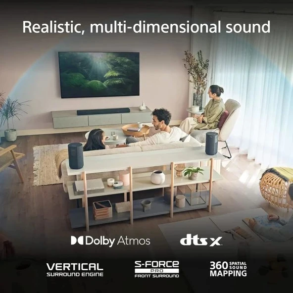 Sony HT-A3000 3.1 Kanal Dolby Atmos Surround Ses Çubuğu - 2
