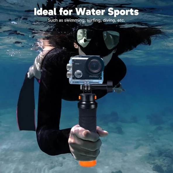 AKASO EK7000 Pro 4K Su Geçirmez Dokunmatik Ekranlı Aksiyon Kamerası - Resim 7