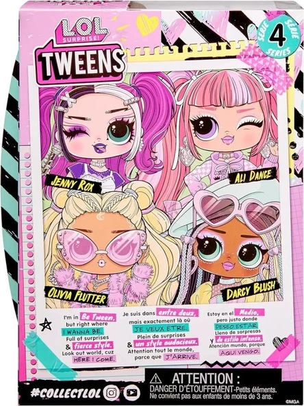 L.O.L. Surprise Tweens Series 4 Moda Bebeği Darcy Allık - 7