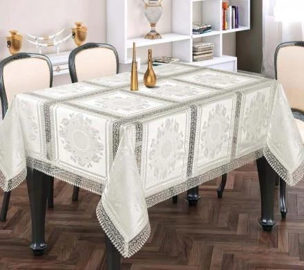 MASA ÖRTÜSÜ 160X220 GÜNEŞ KREM - 1
