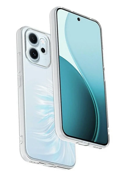 Zipax Oppo Reno 14F Kılıf Şeffaf Silikon Kılıf Azn-Süper ürün görseli 1