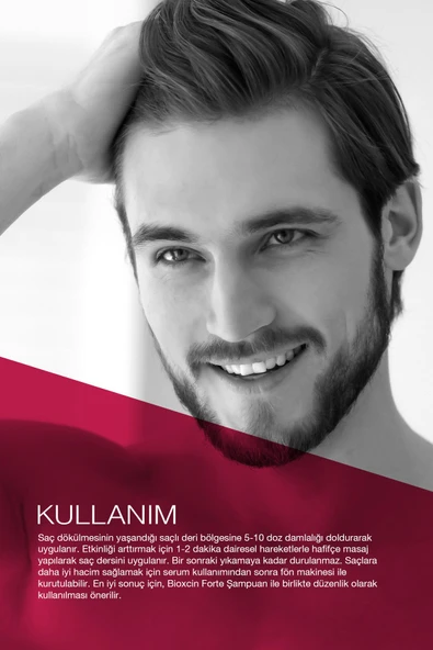 BİOXCİN Forte Yoğun Saç Dökülmesine Karşı Bitkisel Serum 3x50ml - Resim 5