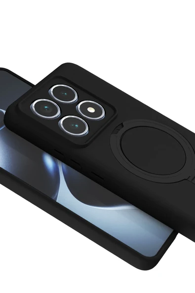 Zipax Xiaomi Mi 14T Pro Kılıf MgSafe Özellikli Standlı Kapak Azn-Regal - Resim 2