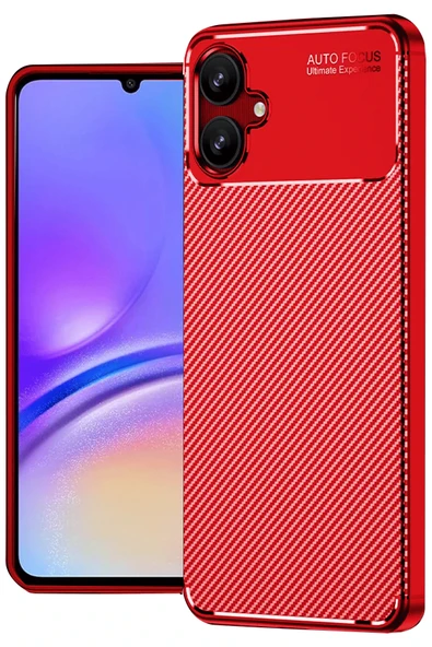 Zipax Samsung Galaxy A06 Kılıf Karbon Görünümlü Silikon Azn-Negro ürün görseli 1