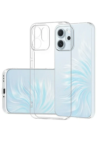 Zipax Oppo Reno 14F Kılıf Şeffaf Silikon Kılıf Azn-Süper - Resim 2