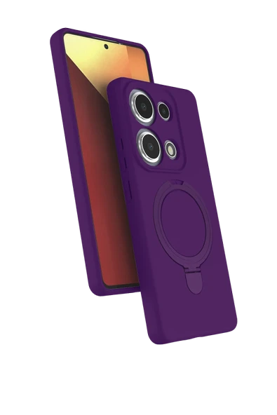 Zipax Xiaomi Redmi Note 13 Pro 4G Kılıf MgSafe Özellikli Standlı Kapak Azn-Regal ürün görseli 1