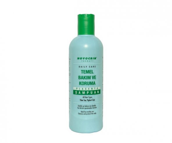 Novocrin Placenta Temel Bakım Ve Koruma Günlük Bakım Şampuanı 300 Ml