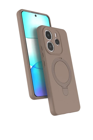 Zipax Xiaomi Redmi Note 14 4G Kılıf MgSafe Özellikli Standlı Kapak Azn-Regal ürün görseli 1