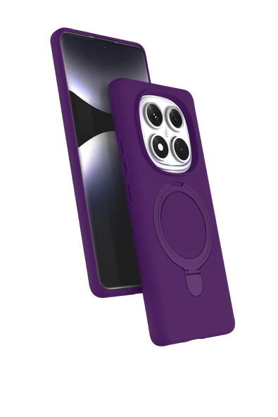 Zipax Xiaomi Redmi Note 14 Pro 4G Kılıf MgSafe Özellikli Standlı Kapak Azn-Regal ürün görseli 1