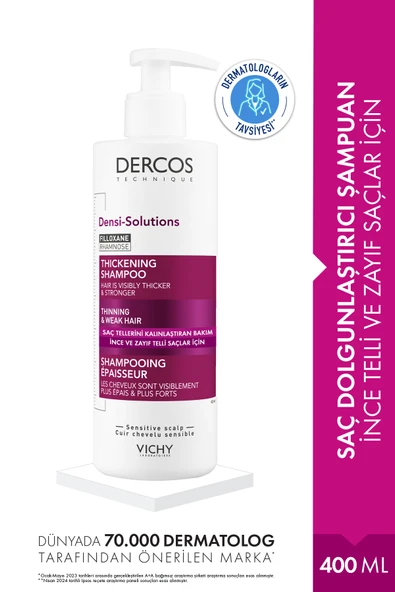 VİCHY Dercos Densi-Solutions Şampuan 400 ml K0000 ürün görseli 1