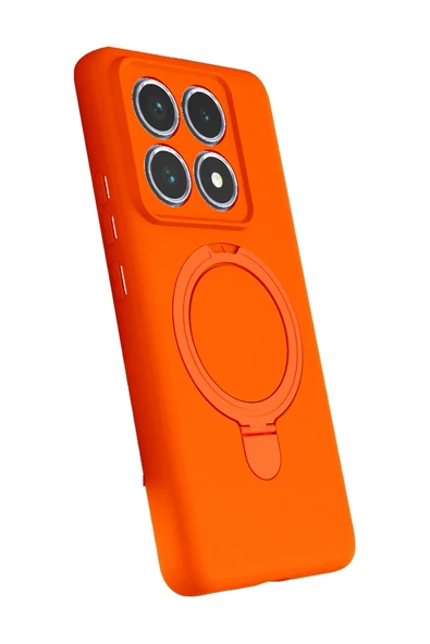 Zipax Xiaomi Mi 14T Pro Kılıf MgSafe Özellikli Standlı Kapak Azn-Regal - Resim 3