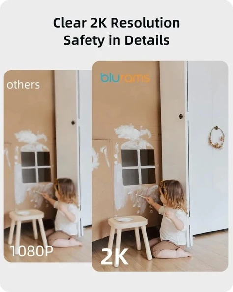 Blurams 360° 2K İç Mekan Güvenlik Kamerası - Resim 10