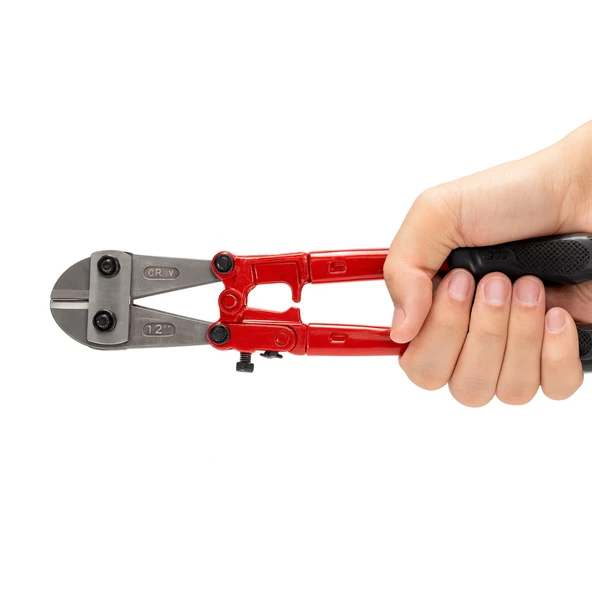 Kollu Çeneli Kupplon Demir Kesme Makası 12'' Çubuk İnşaat Teli Metal Kesim Makası Vanadyum Çelik ürün görseli