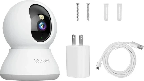 Blurams 360° 2K İç Mekan Güvenlik Kamerası - 9