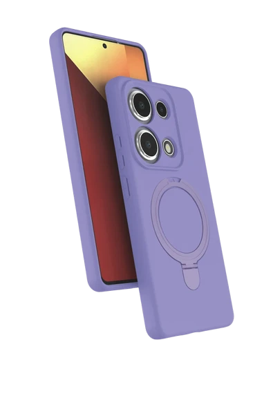 Zipax Xiaomi Redmi Note 13 Pro 4G Kılıf MgSafe Özellikli Standlı Kapak Azn-Regal ürün görseli 1