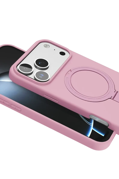 Zipax Apple iPhone 17 Pro Max Kılıf MgSafe Özellikli Standlı Kapak Azn-Regal - Resim 2