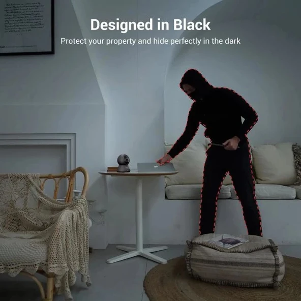 Blurams 360° 2K İç Mekan Güvenlik Kamerası - Resim 7