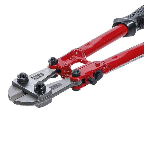 Kollu Çeneli Kupplon Demir Kesme Makası 12'' Çubuk İnşaat Teli Metal Kesim Makası Vanadyum Çelik - Resim 6