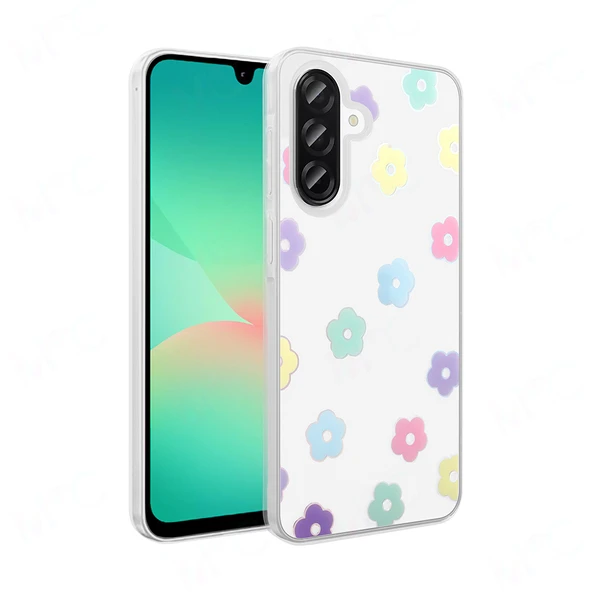 Zipax Samsung Galaxy A26 Kılıf Soft Silikon Mgsafe Özellikli Kapak Zr-Folk - Resim 3